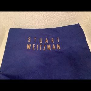 Stuart Weitzman Navy Blue/White Tuxedo Pump & Bag